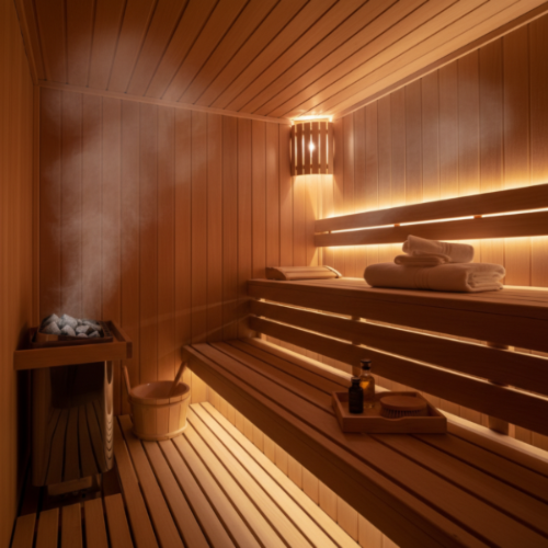Premium Cedar Indoor Sauna
